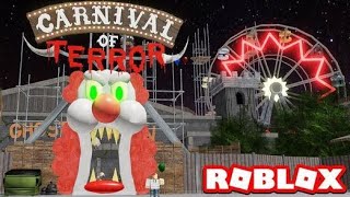 ESCAPING THE CARNIVAL OF TERROR | ROBLOX