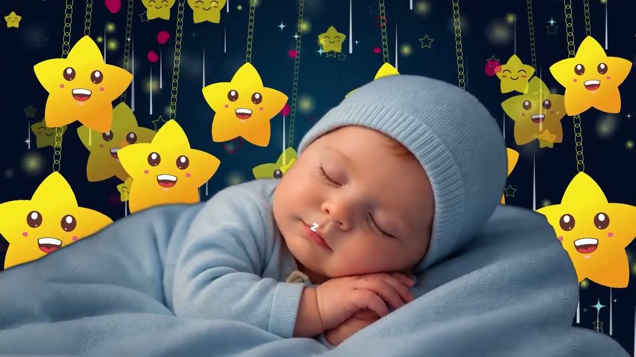 Baby Sleep Music💤Baby Fall Asleep Instantly & Overcome Insomnia in 3 Min 🍼 Mozart & Brahms Lullabies