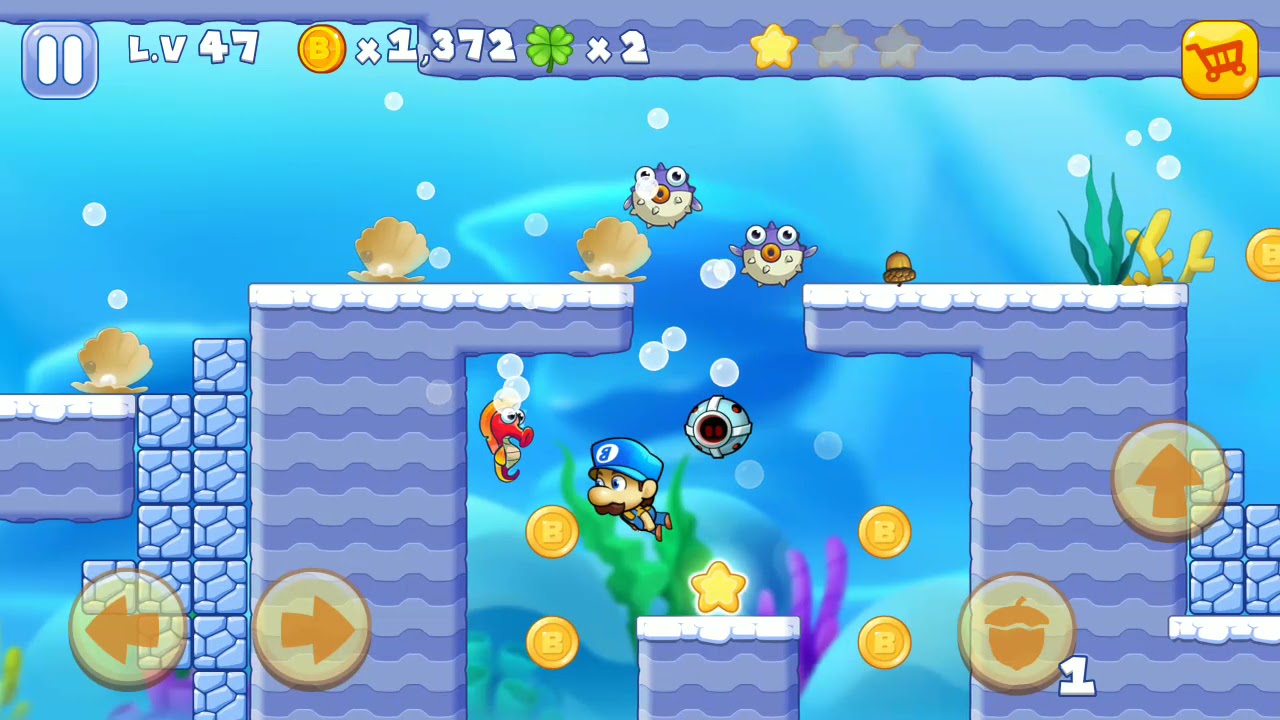 🟢Bobby's World🎮 level 47🎮Silent Walkthrough and Gameplay🎮 No comentary🎮Android 10 Google Pixel XL