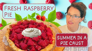 🍓 Fresh Raspberry Pie | A Century of Mormon Cookery 🍓
