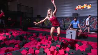 Jump-in - Slackline Trick Salto