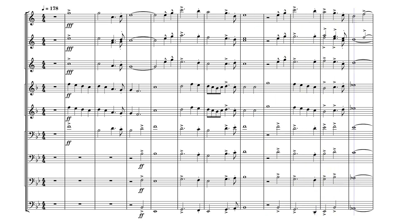 Carolina Crown 2007 Closer (MuseScore Studio 4)