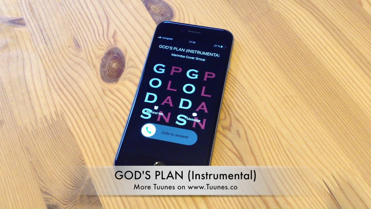 GOD'S PLAN Ringtone - Drake Tribute Instrumental Remix Ringtone - iPhone & Android