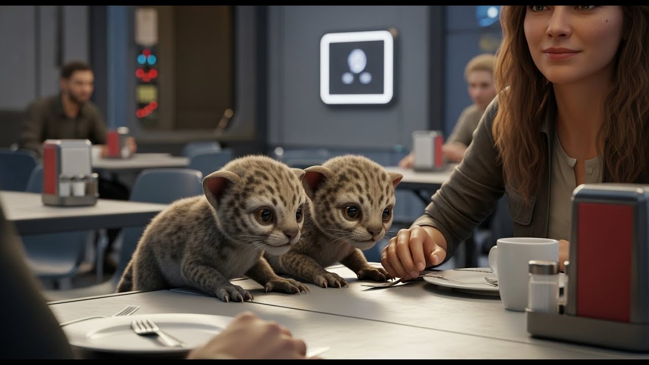 The Cafeteria Fell Silent When the Cubs Climbed Onto the Human’s Table | HFY | SCI-FI