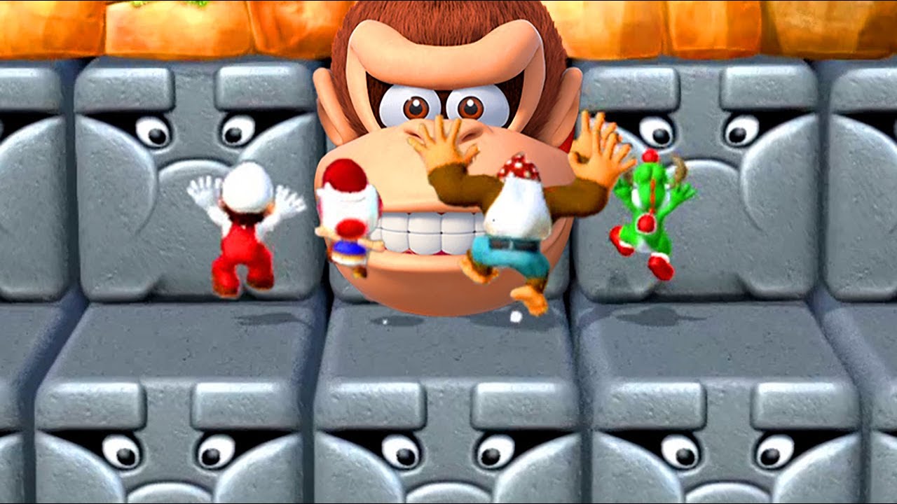 【マリオパーティ10】ミニゲームマリオVsドンキーコングVsキノピオVsヨッシー(最強CPU｢たつじん」)