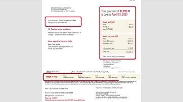 Understanding the State Farm® Billing statement