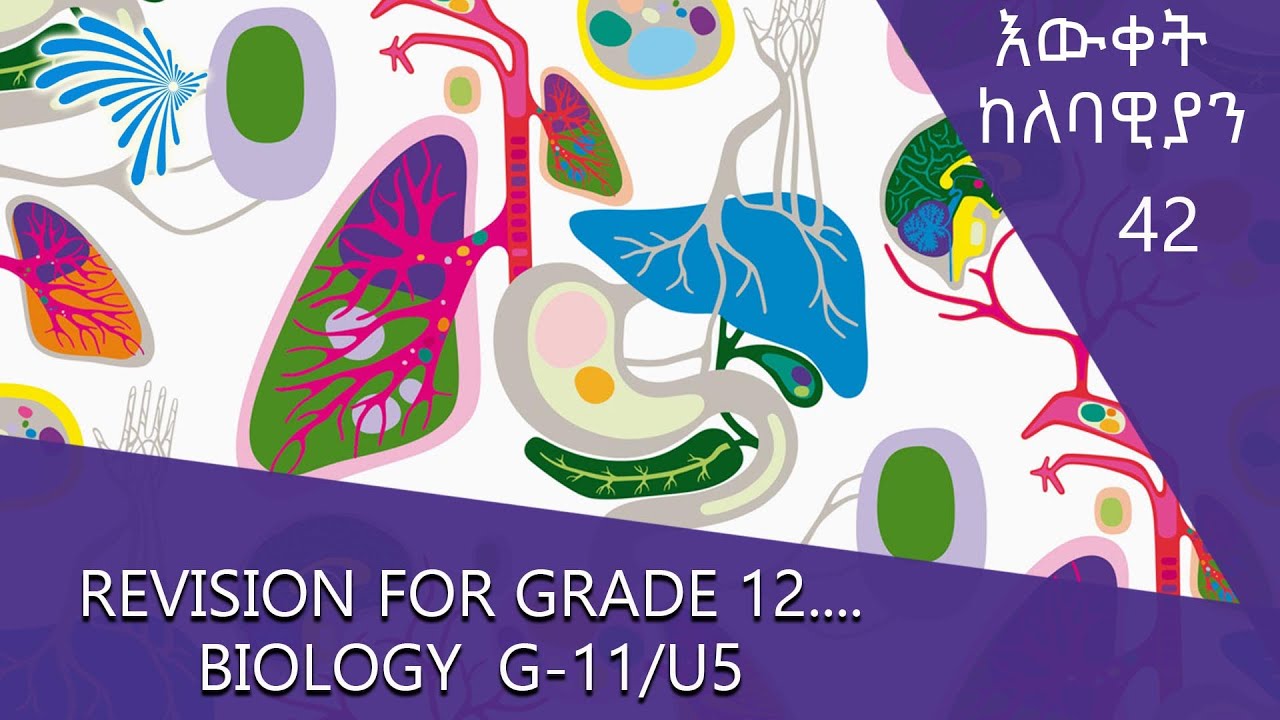 Revision for Grade 12....Biology  G-11/U5 @ArtsTvWorld