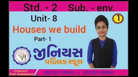 STD 2 | ENV | CH 8 | HOUSES WE BUILD