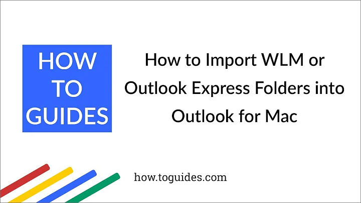 How to Import Windows Live Mail or Outlook Express Folders into Outlook for Mac 2016, 2011