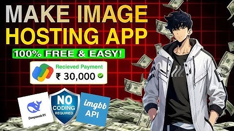 Make Your Own Image Hosting App | 100% Free & Easy ! 😱💥