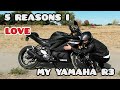 5 THINGS I LOVE ABOUT MY R3 | 2019 YAMAHA R3 | FIRST BIKE | BEGINNER RIDER REVIEW | MOTORCYCLE
