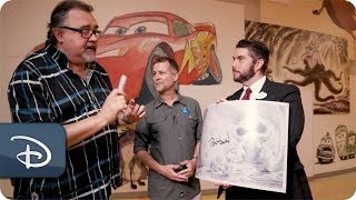 “The Lion King” Producer Don Hahn Makes His Mark at Disney’s Art of Animation Resort