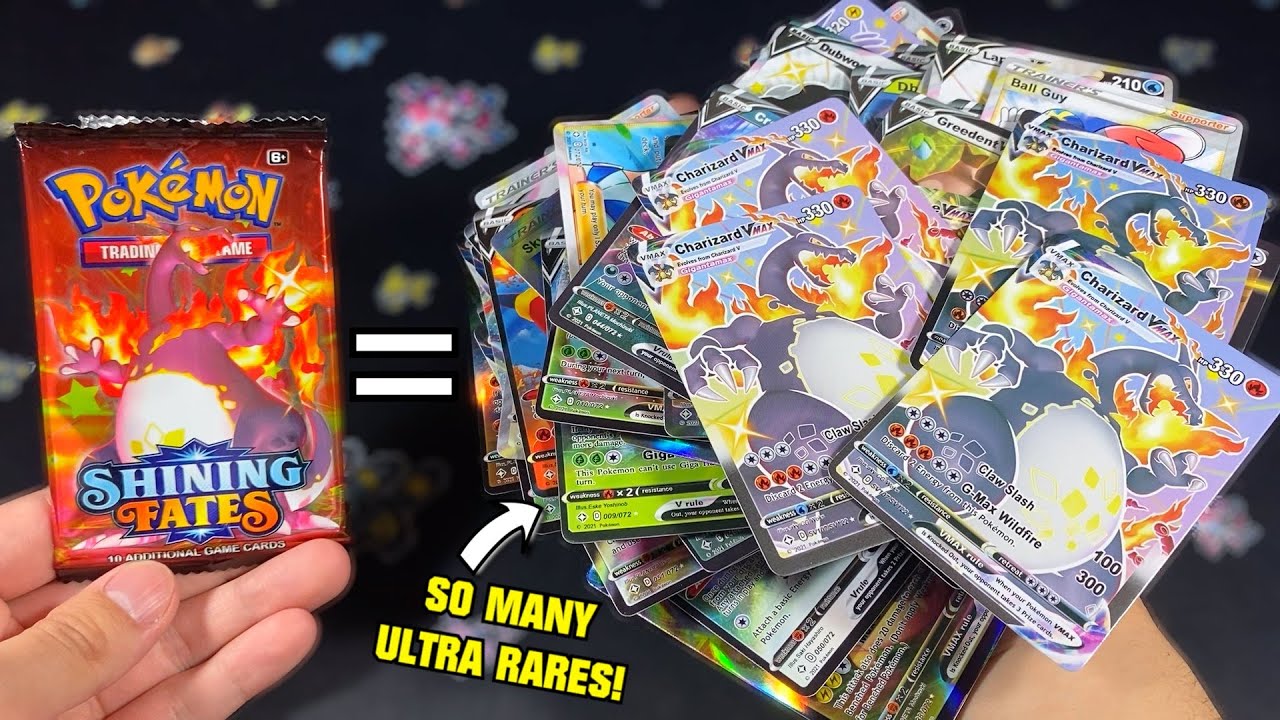 This Shining Fates Pokemon Card Opening Had OVER 250 ULTRA RARES IN IT 