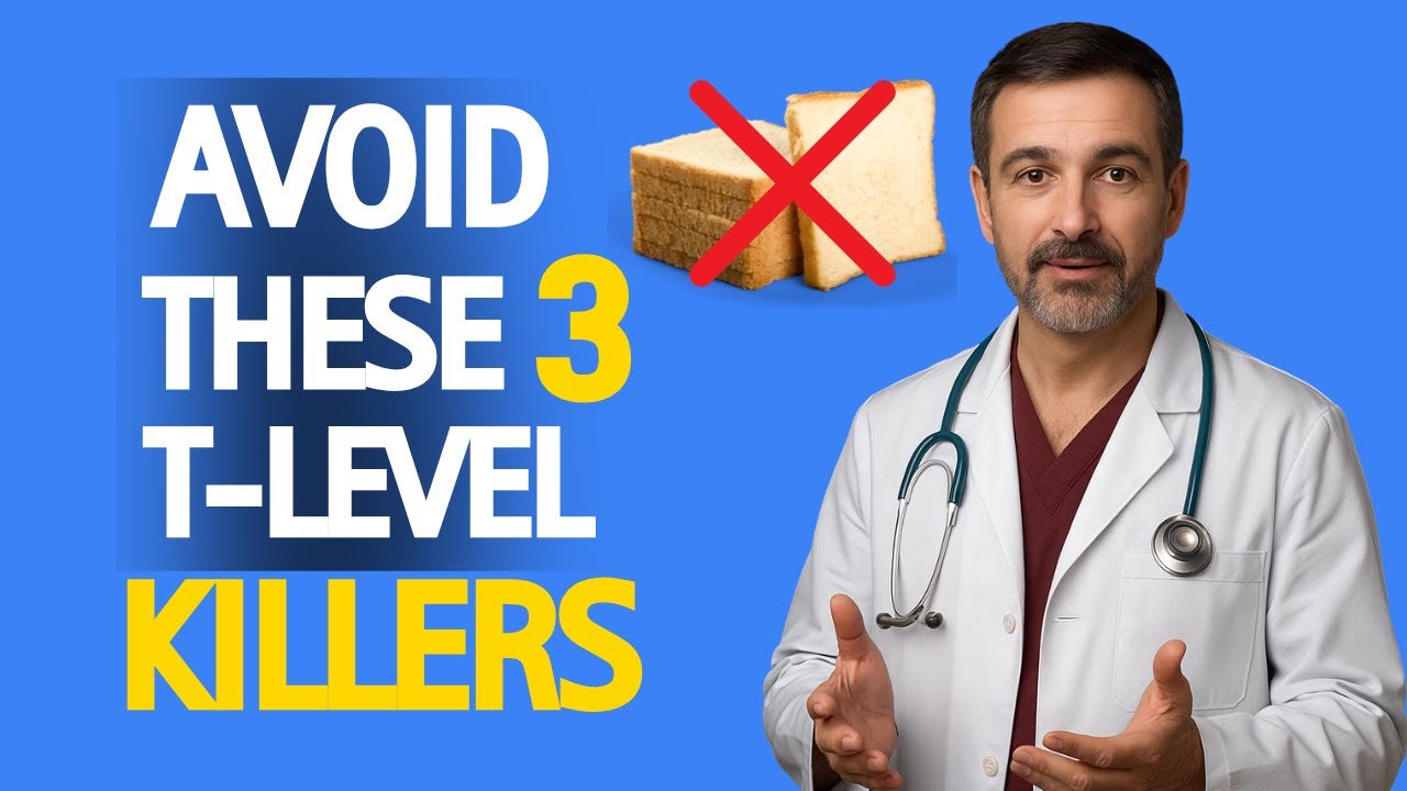 Urologist Warns: 3 Common Foods That Lower Testosterone (Avoid These)