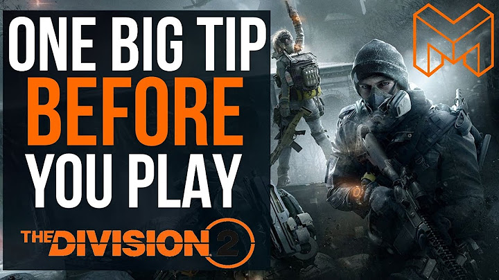 My Biggest Tip Before You Play The Division 2: What to do with old gear!