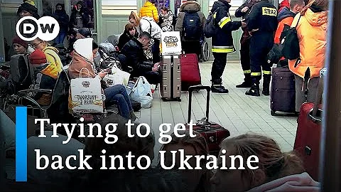 On the Ukrainian border: Thousands flee but some want back in | Focus on Europe - DayDayNews