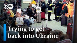 On the Ukrainian border: Thousands flee but some want back in | Focus on Europe