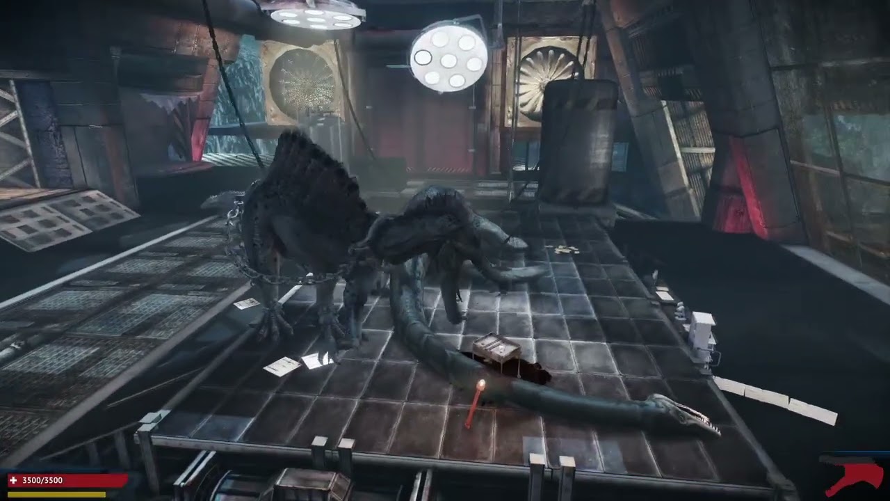 Primal Carnage: Extinction | Spinosaurus sounds *Updated Bite*