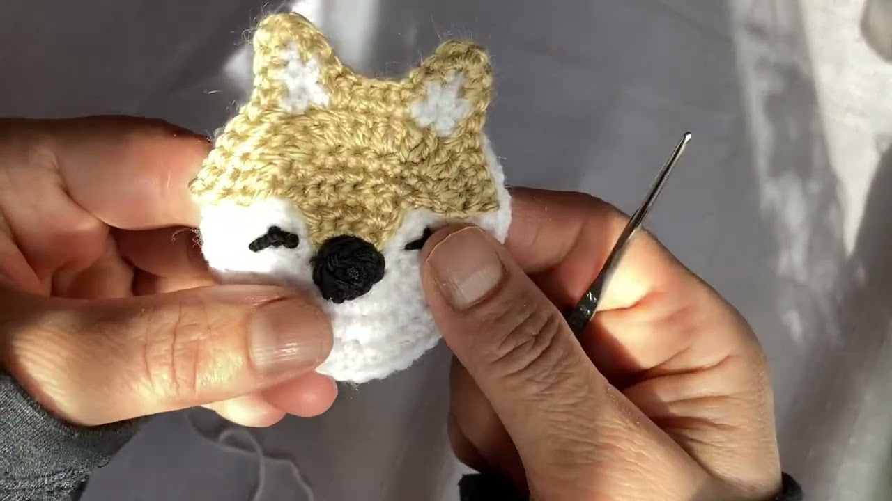 Örgü Tilki figürü yapımı Toka /aksesuar Tilki örgü anlatımı