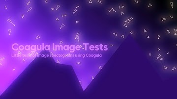 Coagula Image Tests - Turning Images into Spectrograms