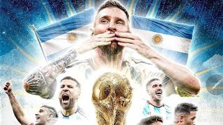 Congratulations Argentina 🇦🇷The champions of FIFA World Cup Qatar 2022 🎉Lionel Messi ❤️❤️❤️