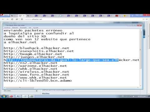 Attack DDoS 12 website Sending Packets Wrong To Logstalgia elhacker.net
