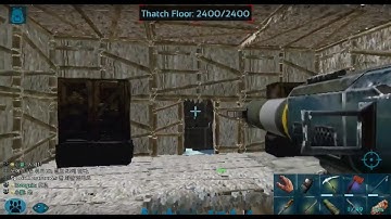 Ark Mobile Raid| Official PVP - Rocket raiding raft