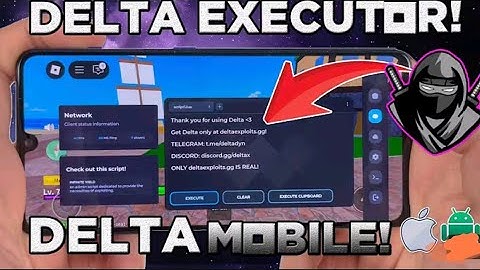 New Roblox Mobile Executor Delta Executor  | Support Both 64 Bits & 32 Bits | No Ban & Virus