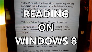 Reading on Windows 8 - a look at Kindle, Nook, and Kobo
