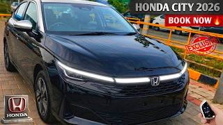 Finally 2026 Honda City Next-Gen Facelift Is Here🔥| Honda City Facelift First Look Leaked Book Now😍👌
