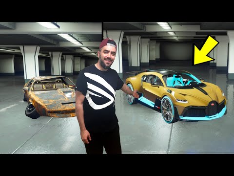 ÇÖPDEN ALIP MILYONLUK BUGATTI  YAPTIK - GTA 5 GERÇEK HAYAT