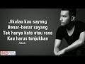 JUDIKA - Jikalau Kau Cinta (lirik)