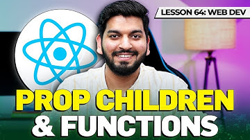 Passing PROPS as Children and Functions || React Series 2024