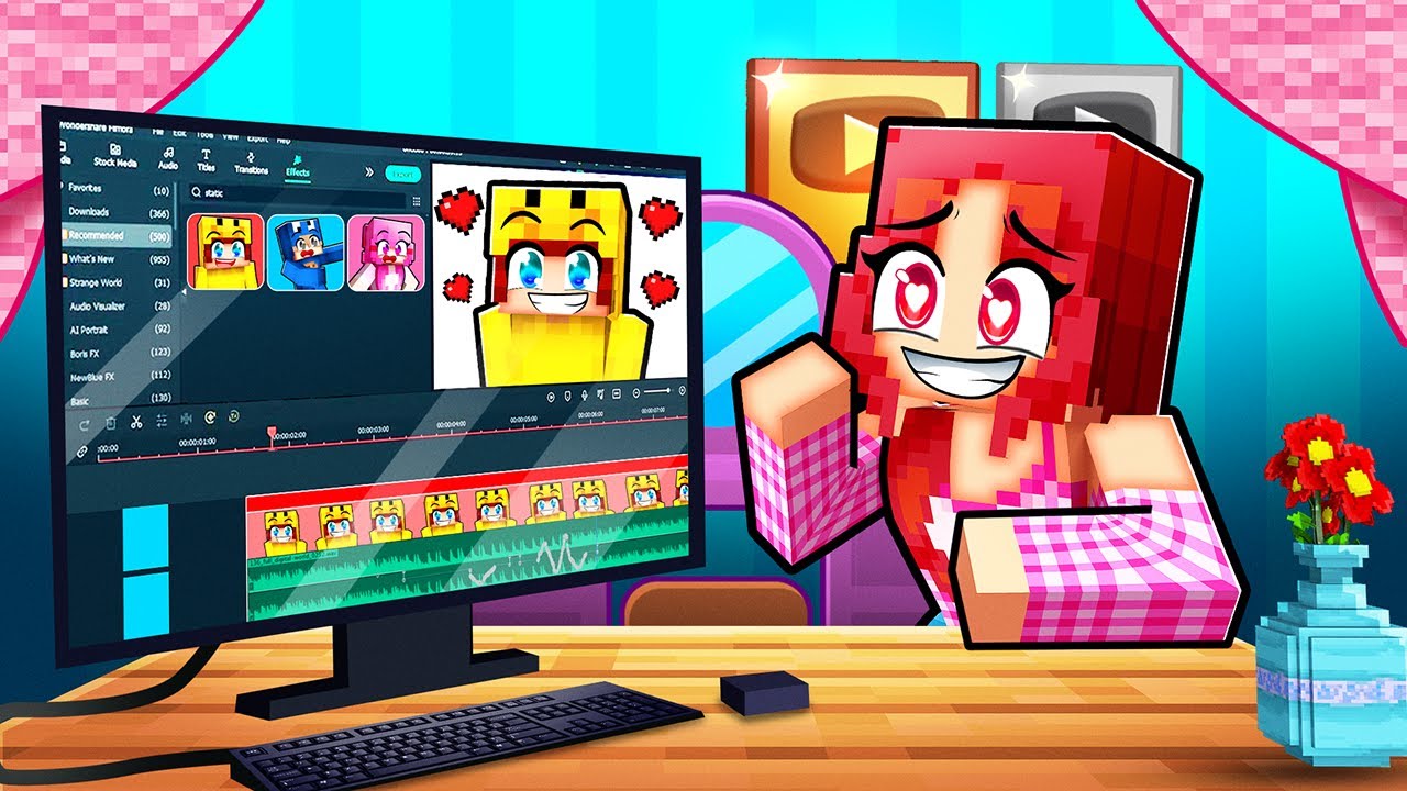 YOUTUBER Is VERLIEFD Op MIJ In Minecraft!