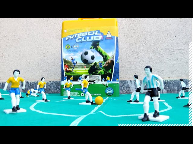 Jogo futebol club copa do mundo: brasil x argentina - gulliver