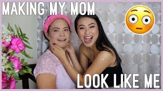 Making My Mom Look Like Me Challenge