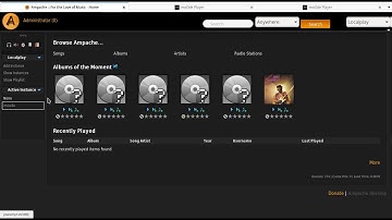 Configure MoOde as an MPD Localplay device in Ampache