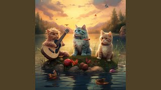 Babbling Brookside Cat Opera