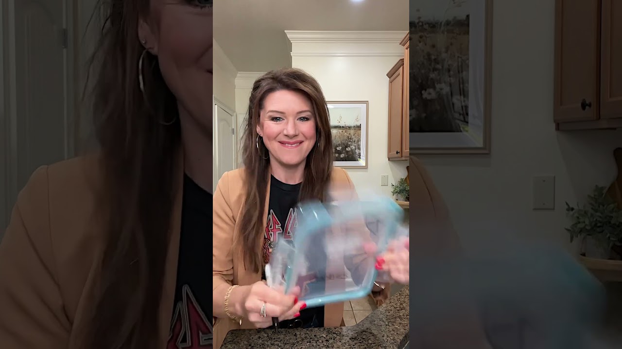 Pyrex Container Storage Hack