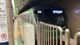 東京メトロ千代田線16000系16133F 霞ヶ関駅発車
