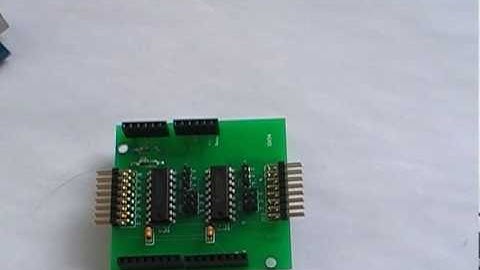 Arduino I2C Port Expander Shield