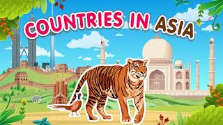 Discover Famous Countries of Asia: Learn Facts & National Animals of Asia.