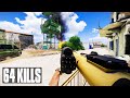 ONE MAN ARMY - 64 KILLS - Arma 3 King of the Hill v13