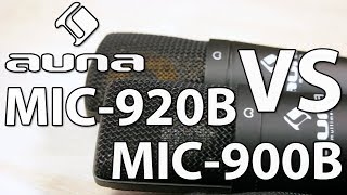 auna MIC-920B USB kit micro V5 à condensateur perche filtres anti