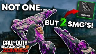 The BEST AKIMBO SAUG build in Black Ops 6 Zombies! Highest DPS SMG in the game?