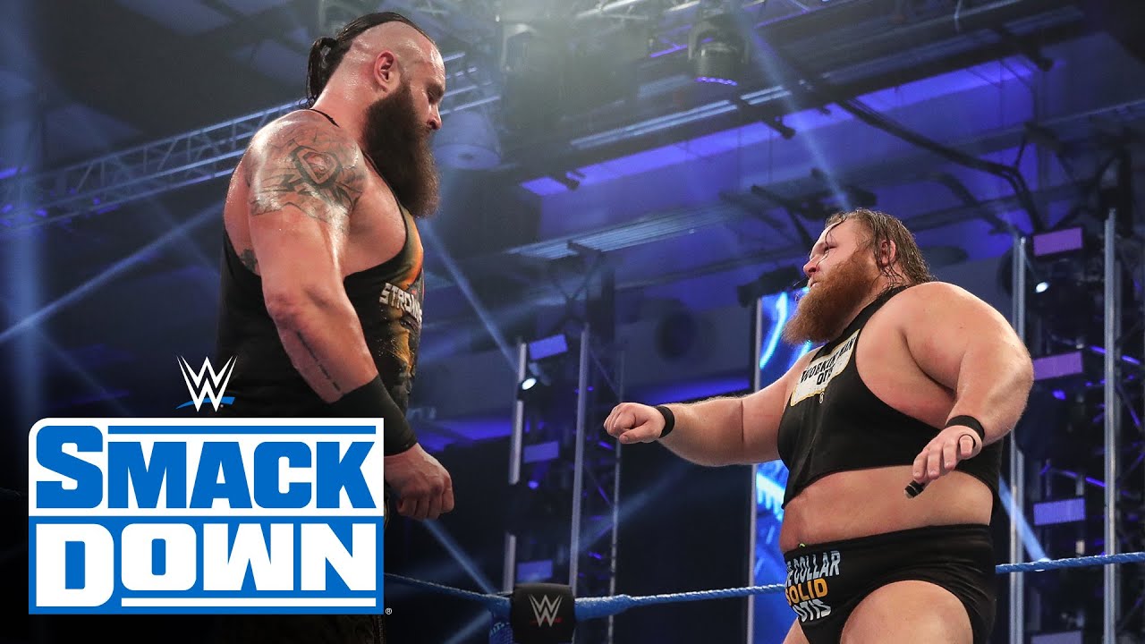 Otis fakes out Braun Strowman with Money in the Bank juke SmackDown May 15 2020