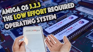 Amiga OS 3.2.3 - Trying out the more friendly Workbench
