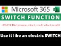 SWITCH Function in EXCEL