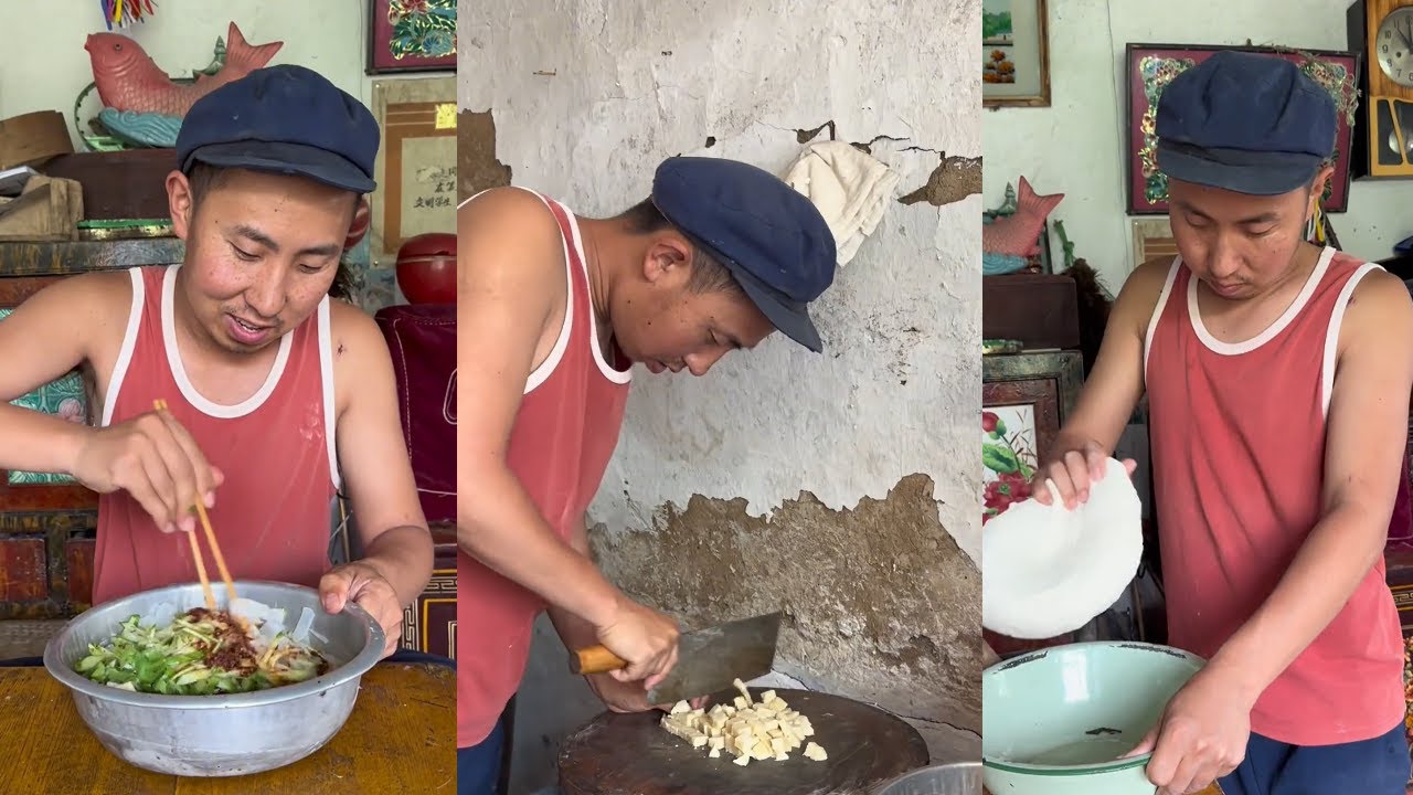 传统竹盐牙膏，纯手工制作#food #民间手艺人 #funny