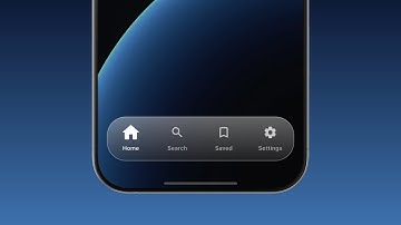 Glassmorphism Bottom Nav Bar in Flutter